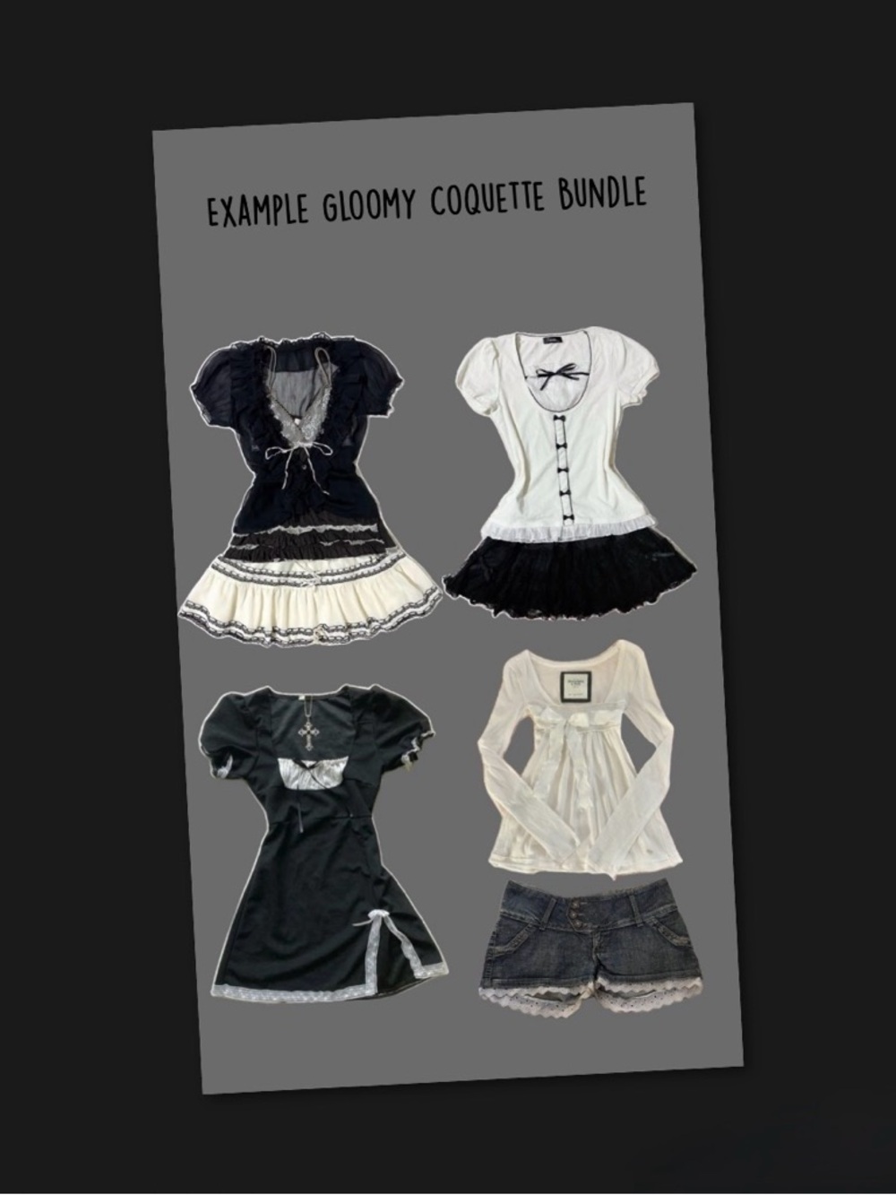 Gloomy Coquette Small Bundle